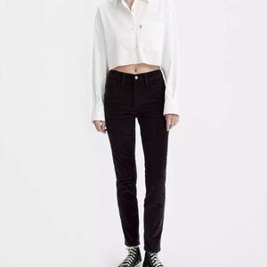 Levi's 724 High Rise Slim Straight Women’s Corduroy Pants size 28